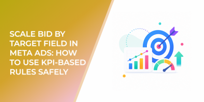Scale Bid by Target Field in Meta Ads: How to Use KPI-Based Rules Safely