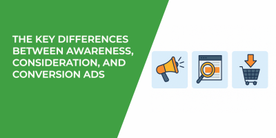The Key Differences Between Awareness, Consideration, and Conversion Ads