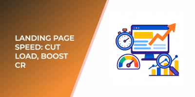 Landing Page Speed: Cut Load, Boost CR