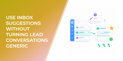 Use Inbox Suggestions Without Turning Lead Conversations Generic