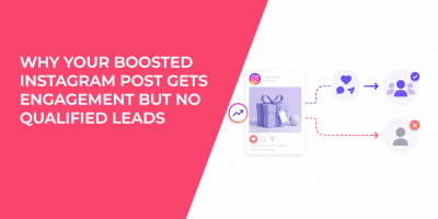 Why Your Boosted Instagram Post Gets Engagement but No Qualified Leads