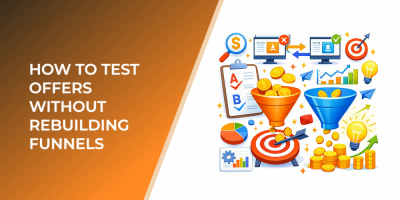 How to Test Offers Without Rebuilding Funnels