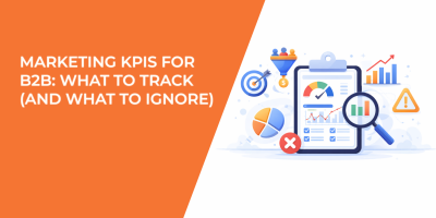Marketing KPIs for B2B: What to Track (and What to Ignore)
