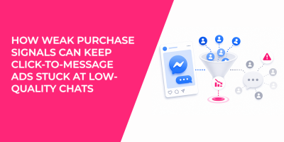 How Weak Purchase Signals Can Keep Click-to-Message Ads Stuck at Low-Quality Chats