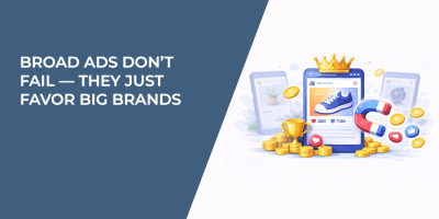 Broad Ads Don’t Fail — They Just Favor Big Brands