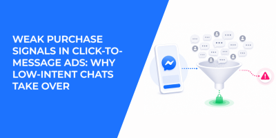 Weak Purchase Signals in Click-To-Message Ads: Why Low-Intent Chats Take Over