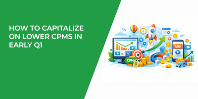 How to Capitalize on Lower CPMs in Early Q1