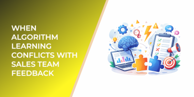 When Algorithm Learning Conflicts With Sales Team Feedback