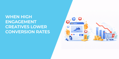 When High Engagement Creatives Lower Conversion Rates