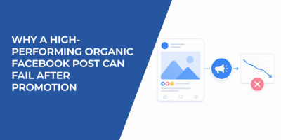 Why a High-Performing Organic Facebook Post Can Fail After Promotion