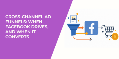 Cross-Channel Ad Funnels: When Facebook Drives, and When It Converts
