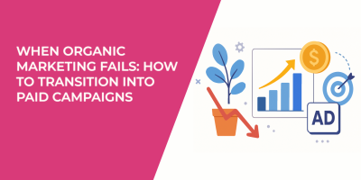 When Organic Marketing Fails: How to Transition Into Paid Campaigns
