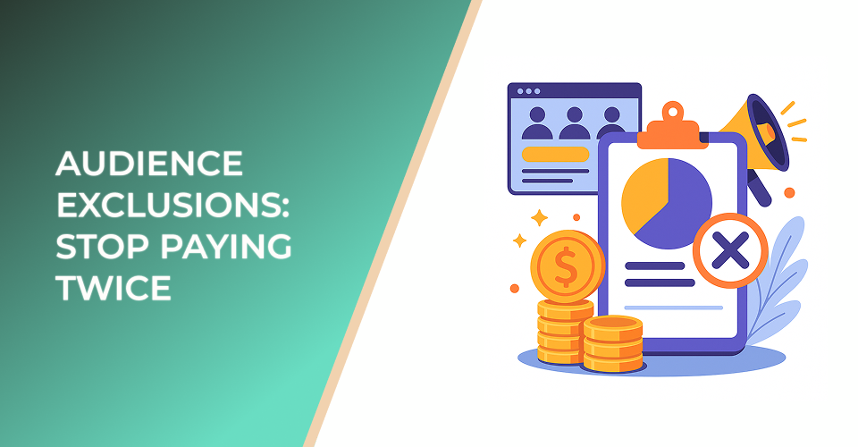 Audience Exclusions: Stop Paying Twice