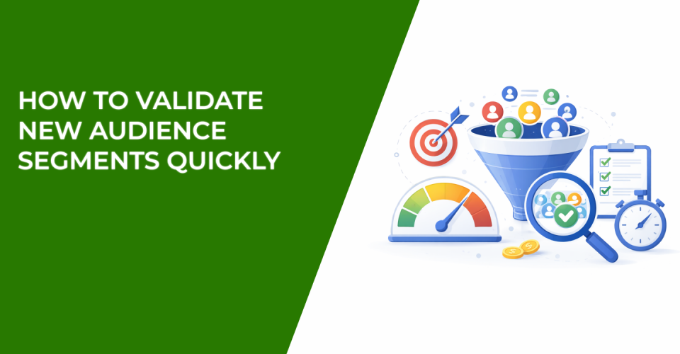 How to Validate New Audience Segments Quickly
