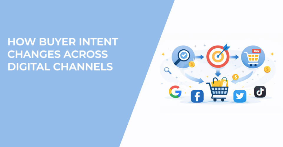 How Buyer Intent Changes Across Digital Channels