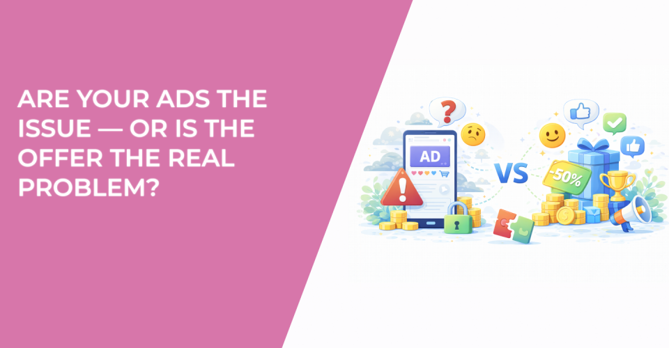 Are Your Ads the Issue — or Is the Offer the Real Problem?
