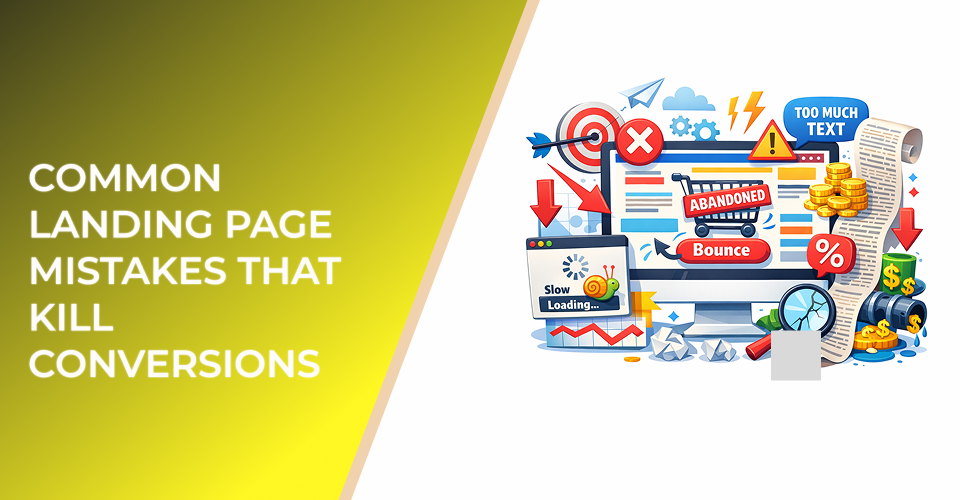 Common Landing Page Mistakes That Kill Conversions