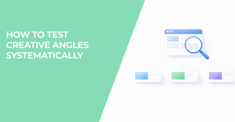 How to Test Creative Angles Systematically