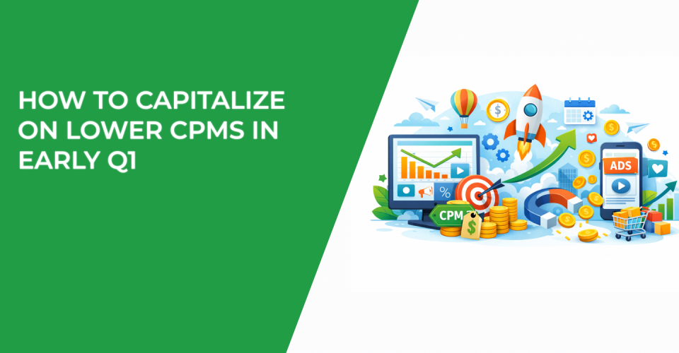 How to Capitalize on Lower CPMs in Early Q1