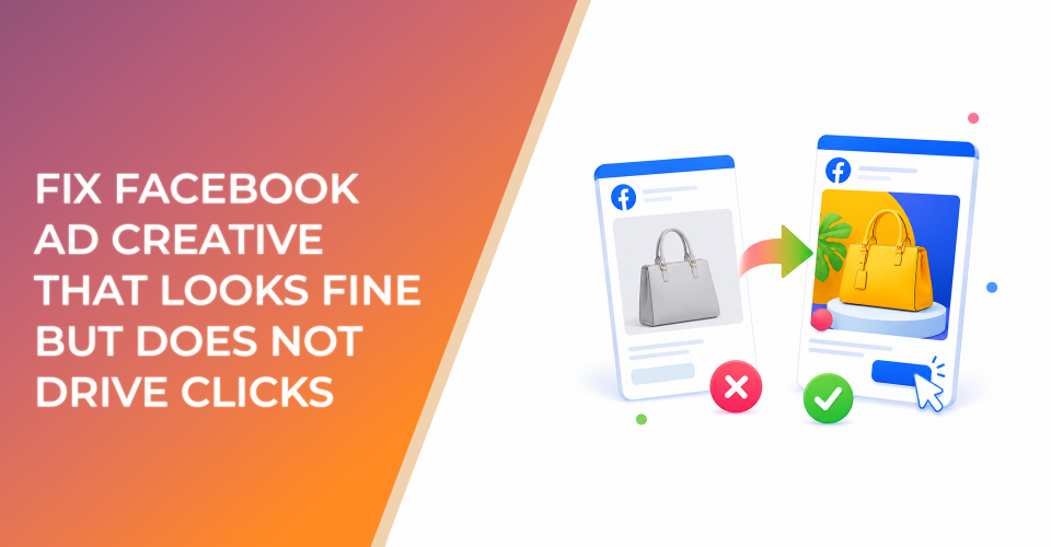 Fix Facebook Ad Creative That Looks Fine but Does Not Drive Clicks