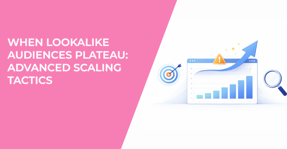 When Lookalike Audiences Plateau: Advanced Scaling Tactics
