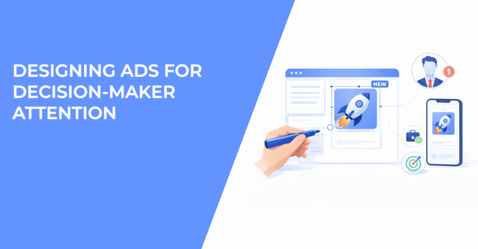 Designing Ads for Decision-Maker Attention