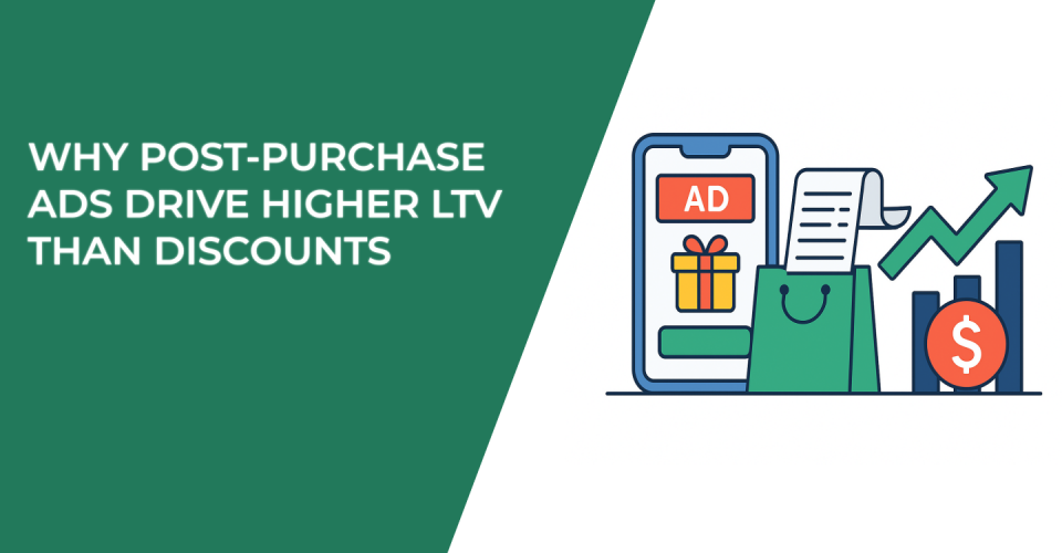 Why Post-Purchase Ads Drive Higher LTV Than Discounts