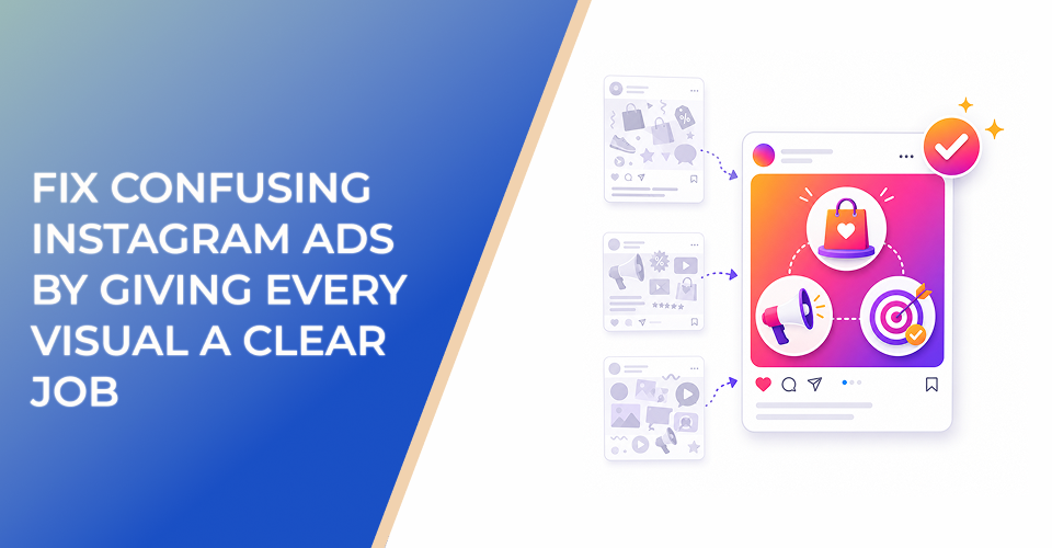 Fix Confusing Instagram Ads by Giving Every Visual a Clear Job