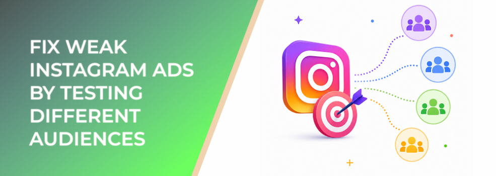Fix Weak Instagram Ads by Testing Different Audiences