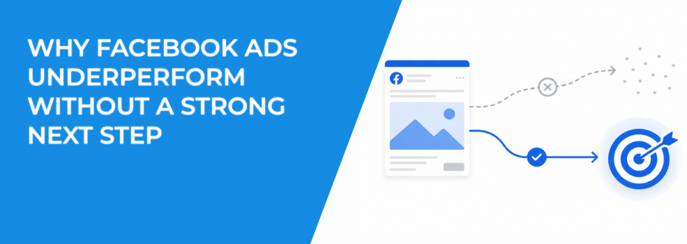 Why Facebook Ads Underperform Without a Strong Next Step