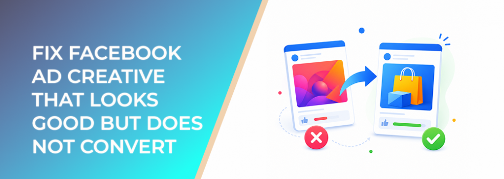 Fix Facebook Ad Creative That Looks Good but Does Not Convert