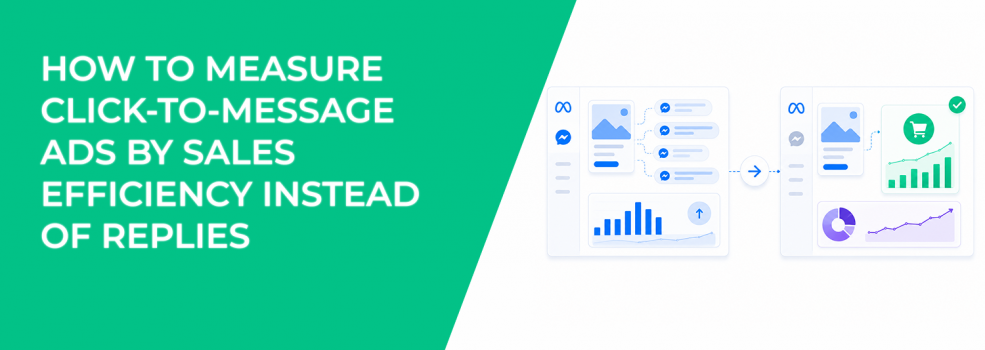 How To Measure Click-To-Message Ads By Sales Efficiency Instead Of Replies
