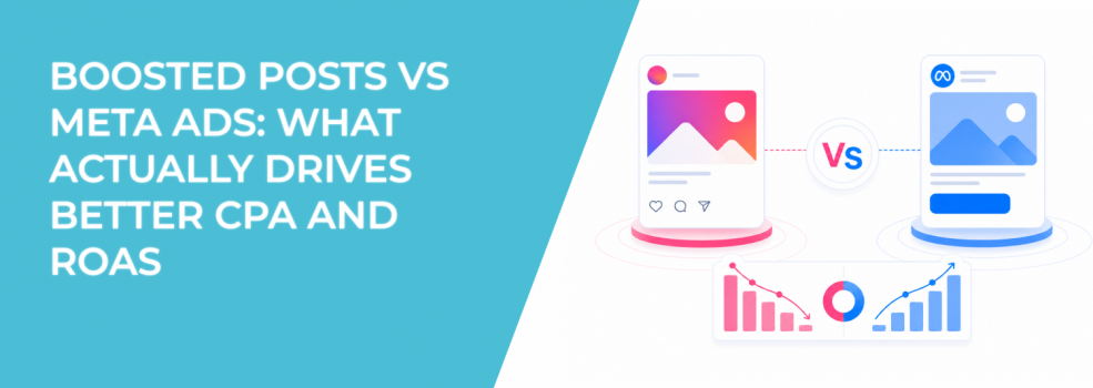 Boosted Posts vs Meta Ads: What Actually Drives Better CPA and ROAS