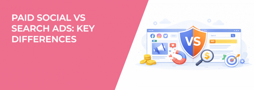 Paid Social vs Search Ads: Key Differences