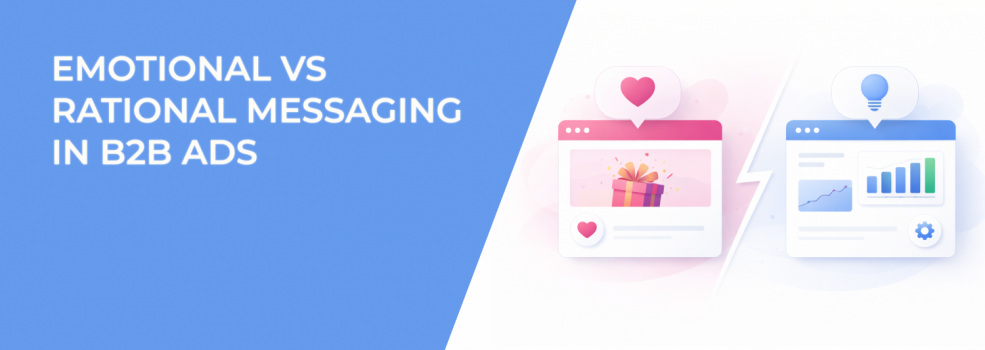 Emotional vs Rational Messaging in B2B Ads