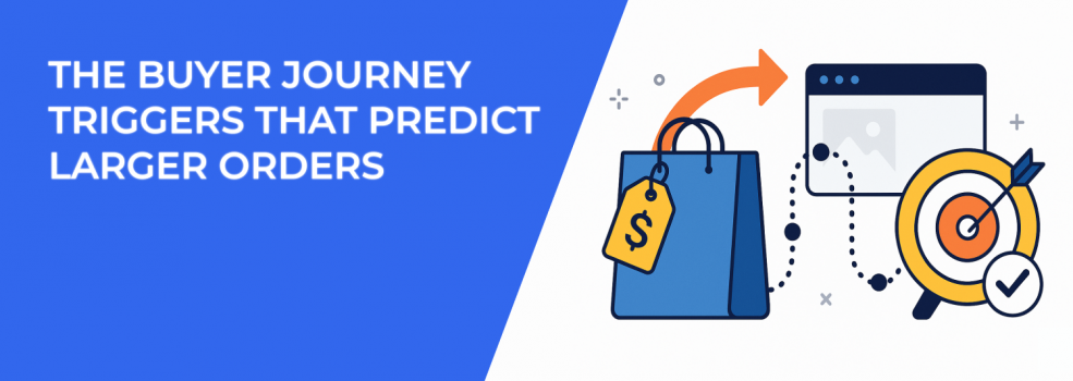 The Buyer Journey Triggers That Predict Larger Orders
