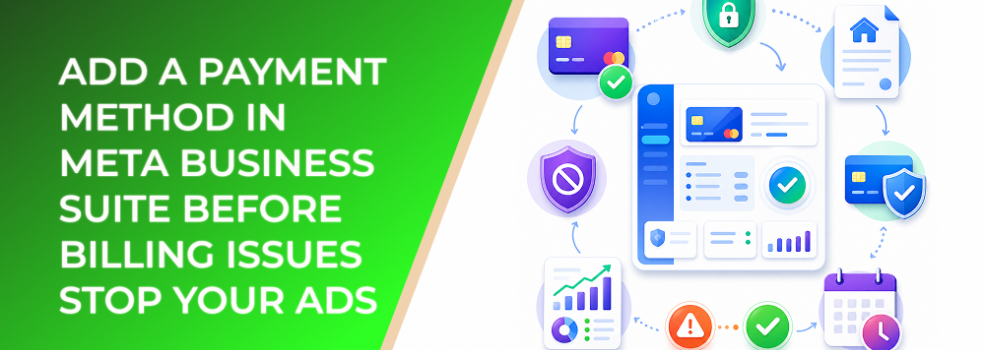 Add a Payment Method in Meta Business Suite Before Billing Issues Stop Your Ads