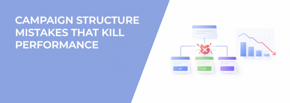 Campaign Structure Mistakes That Kill Performance