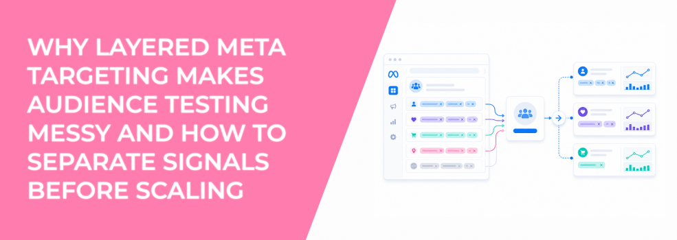 Why Layered Meta Targeting Makes Audience Testing Messy And How To Separate Signals Before Scaling