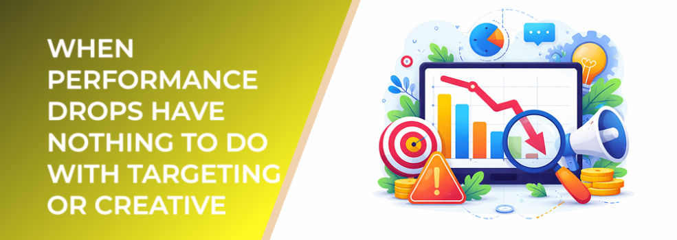 When Performance Drops Have Nothing to Do With Targeting or Creative