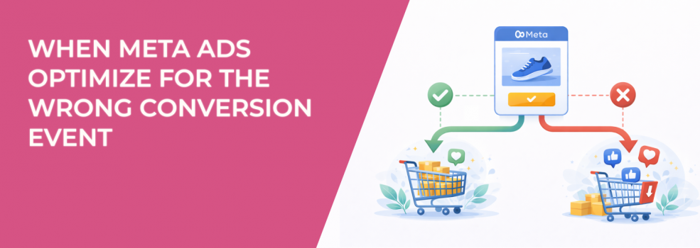 When Meta Ads Optimize for the Wrong Conversion Event