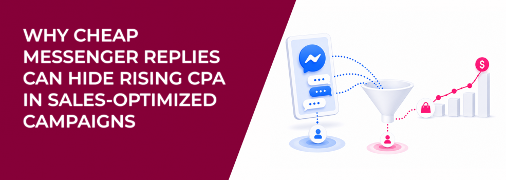 Why Cheap Messenger Replies Can Hide Rising CPA In Sales-Optimized Campaigns