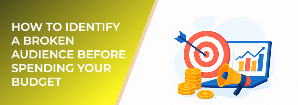 How to Identify a Broken Audience Before Spending Your Budget