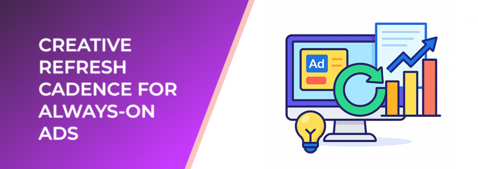 Creative Refresh Cadence for Always-On Ads