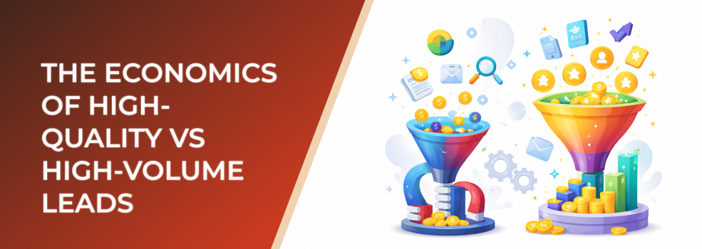 The Economics of High-Quality vs High-Volume Leads