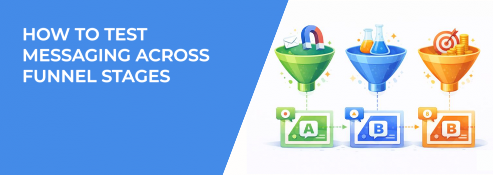 How to Test Messaging Across Funnel Stages