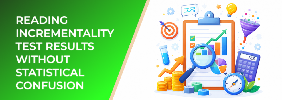 Reading Incrementality Test Results Without Statistical Confusion