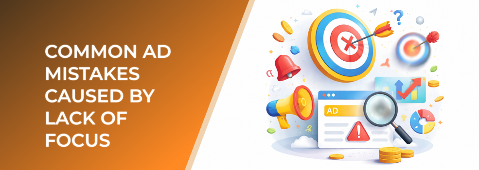 Common Ad Mistakes Caused by Lack of Focus