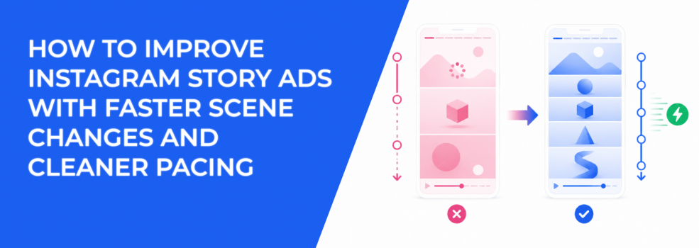 How To Improve Instagram Story Ads With Faster Scene Changes And Cleaner Pacing