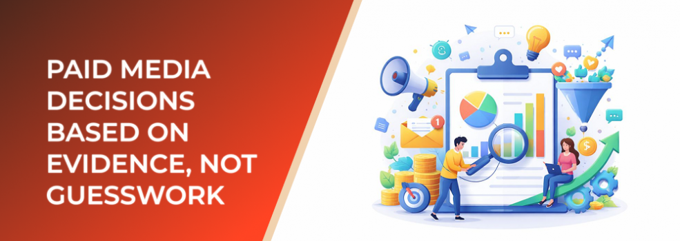 Paid Media Decisions Based on Evidence, Not Guesswork